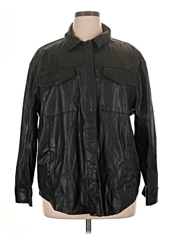Wild Fable Faux Leather Jacket (view 1)