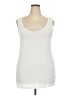 Terra & Sky White Tank Top Size 2X - photo 1