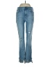We the Free Hearts Blue Jeans Size 27 waist - photo 1