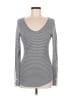 T Party Gray Long Sleeve Top Size M - photo 1