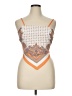 Shein 100% Polyester Orange Sleeveless Blouse Size XL - photo 1