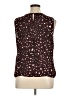 Apt. 9 100% Polyester Burgundy Sleeveless Blouse Size XL - photo 2