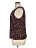 Apt. 9 100% Polyester Burgundy Sleeveless Blouse Size XL - photo 5