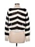 Bebe Chevron-herringbone Ivory Pullover Sweater Size M - photo 2