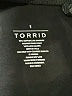 Torrid Solid Black Athletic Shorts Size 1X Plus (1) - photo 3