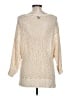 Tahari Chevron-herringbone Ivory Pullover Sweater Size L - photo 2