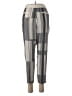 Club Monaco Stripes Gray Casual Pants Size 6 - photo 2