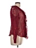 Jonathan Martin Burgundy Long Sleeve Blouse Size L - photo 4