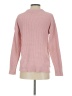 Time and Tru 100% Polyester Solid Pink Turtleneck Sweater Size XS - photo 2