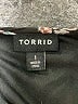 Torrid 100% Polyester Paisley Black Casual Dress Size 1X Plus (1) - photo 7