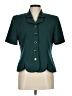Leslie Fay 100% Polyester Teal Blazer Size 8 - photo 1