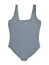 Parade Solid Gray One Piece Swimsuit Size M - photo 2