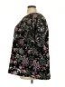 Bobeau Floral Black Short Sleeve Blouse Size 2X - photo 5