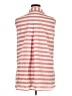 BeachLunchLounge Stripes Pink Sleeveless Button-Down Shirt Size XL - photo 2