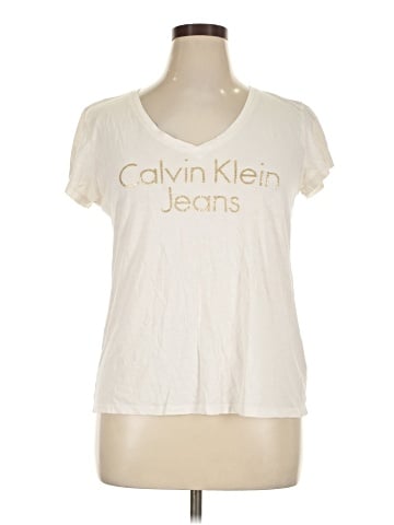 CALVIN KLEIN JEANS Short Sleeve Blouse (view 1)