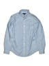 Brooks Brothers Solid Blue Long Sleeve Button-Down Shirt Size 12 - photo 1