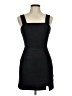 Trixxi Solid Black Cocktail Dress Size M - photo 1