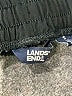 Lands' End 100% Polyester Solid Black Casual Pants Size 6 - 7 - photo 3