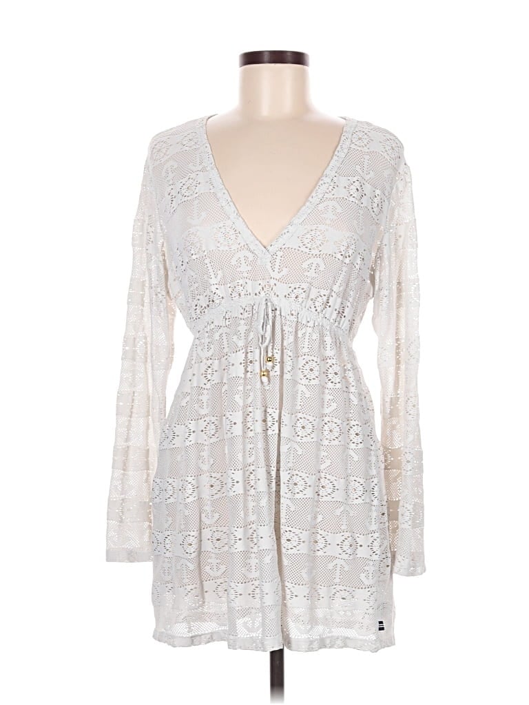 Pre-owned Nautica Casual Dress In Silver