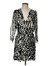 Veronica Beard 100% Silk Animal Print Black Cocktail Dress Size 10 - photo 1
