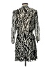 Veronica Beard 100% Silk Animal Print Black Cocktail Dress Size 10 - photo 2