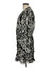 Veronica Beard 100% Silk Animal Print Black Cocktail Dress Size 10 - photo 5