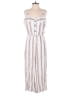 Sienna Sky Stripes White Jumpsuit Size M - photo 1