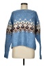 &merci Argyle Blue Pullover Sweater Size M - photo 1