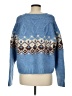 &merci Argyle Blue Pullover Sweater Size M - photo 2
