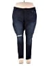 Lane Bryant Solid Blue Jeans Size 22 (petite) - photo 1