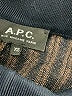 A.P.C. Stripes Black Casual Pants Size XS - photo 7