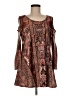 Live and Let Live Brown 3/4 Sleeve Top Size M - photo 1