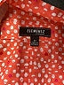Elementz 100% Polyester Orange Short Sleeve Blouse Size 2X - photo 7