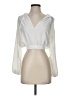 Zara Ivory Long Sleeve Blouse Size S - photo 1
