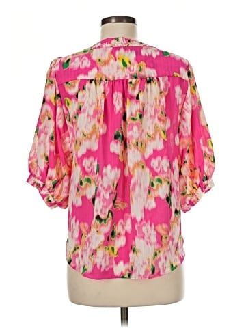 Rose + Olive 3/4 Sleeve Blouse (view 2)