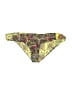 Maaji Paisley Yellow Swimsuit Bottoms Size M - photo 1