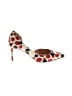 J.Crew Animal Print Red Heels Size 9 - photo 1
