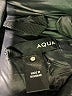 Aqua 100% Nylon Black Snow Jacket Size M - photo 6