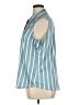 Assorted Brands Stripes Teal Sleeveless Blouse Size XL - photo 5