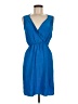 Nell Couture Solid Blue Cocktail Dress Size 8 - photo 1