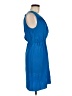 Nell Couture Solid Blue Cocktail Dress Size 8 - photo 4