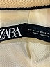 Zara Stripes Ivory Blazer Size M - photo 6