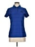 Antigua 100% Polyester Blue Short Sleeve Polo Size M - photo 1