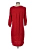 Worthington Solid Red Casual Dress Size XS - photo 2
