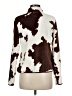 Wallflower 100% Polyester Animal Print Brown Pullover Sweater Size M - photo 2