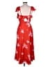 Altar'd State 100% Polyester Red Cocktail Dress Size M - photo 2