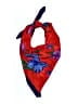 Unbranded Floral Red Scarf One size - photo 1