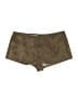 Assorted Brands 100% Polyester Metallic Brown Shorts Size S - photo 1