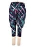 Woman Within Print Teal Active Pants Size 30 - 32 - photo 1
