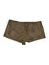 Assorted Brands 100% Polyester Metallic Brown Shorts Size S - photo 2
